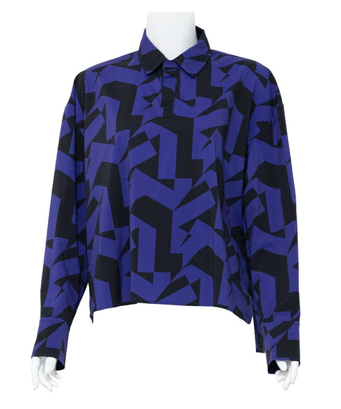 Geometric Pop Over Shirt